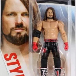 Mattel WWE AJ Styles Top Picks Action Figure Wrestling - Articulated (Retro) Action Figures