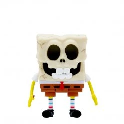 SpongeBob SquarePants SkullPants Exposed Skull Detail Figure ReAction Animated Super7