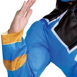 Costumes Power Rangers Dino Fury Blue Ranger Boys Size M 7/8 Muscle Classic Costume Disguise