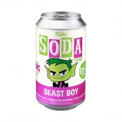 Funko Soda Teen Titans Metal Beast Boy Limited Vinyl Figure Action Figures