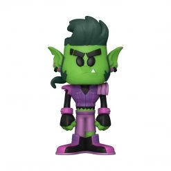 Funko Soda Teen Titans Metal Beast Boy Limited Vinyl Figure Action Figures