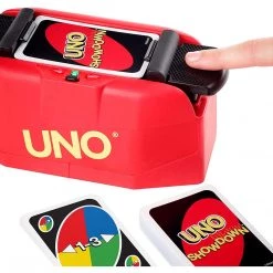 Uno Showdown Matching Interactive Quickdraw Card Game Family Fun Mattel Card Games