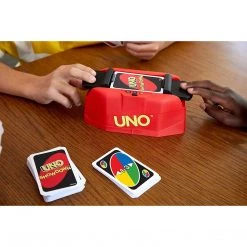 Uno Showdown Matching Interactive Quickdraw Card Game Family Fun Mattel Card Games