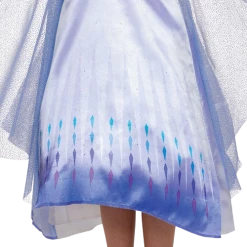 Disguise Costumes Disney Frozen 2 Elsa Snow Queen Girls Dress Cape Costume - Small (4/6)