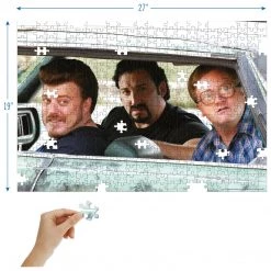 Trailer Park Boys Chrysler 420pc Ricky Julian Bubbles Jigsaw Chunky Puzzle TV Series Character Mighty Mojo Puzzles