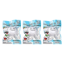UCC The Odd 1s Out Mini Squooshies 3-Pack Series 1 Random Figure Set Action Figures