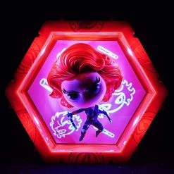 WOW Pods Marvel Avengers Black Widow Swipe Light-Up Connect Figure Collectible 11 WOW Pods Marvel Avengers Black Widow Swipe Light-Up Connect Figure Collectible