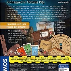 Exit Kidnapped In Fortune City Escape Room Board Game Thames & Kosmos