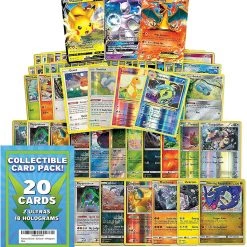 Pokemon TCG 20ct Card Pack 2GX 18 Holograms Exclusive Expansions Trading Game Mighty Mojo