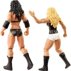 WWE Chyna Vs Trish Stratus Championship Showdown Side Plate Wrestling Figures Mattel Action Figures 14 WWE Chyna Vs Trish Stratus Championship Showdown Side Plate Wrestling Figures Mattel Action Figures