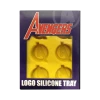Diamond Select Marvel Avengers Logo Silicone Ice Mold Tray Licensed