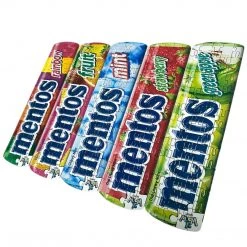 Mentos Mini Jigsaw Puzzle 5-pack 3"x10" Colorful Candy Bundle Set YWOW 11 Mentos Mini Jigsaw Puzzle 5-pack 3