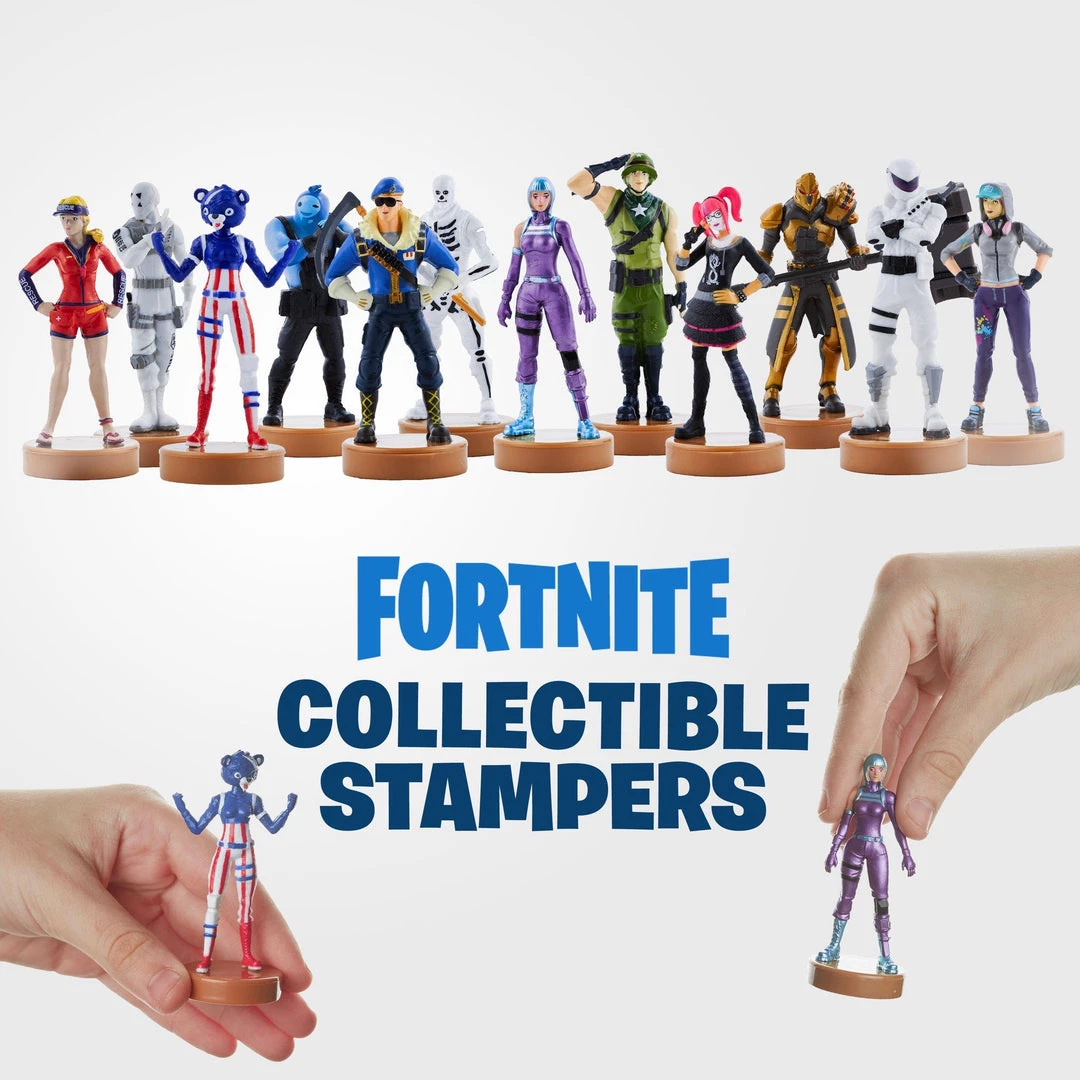 Action Figures Fortnite Popular Character Stampers 12pk Deluxe Box Cake Toppers Toy Battle Figures PMI International 5 Action Figures Fortnite Popular Character Stampers 12pk Deluxe Box Cake Toppers Toy Battle Figures PMI International
