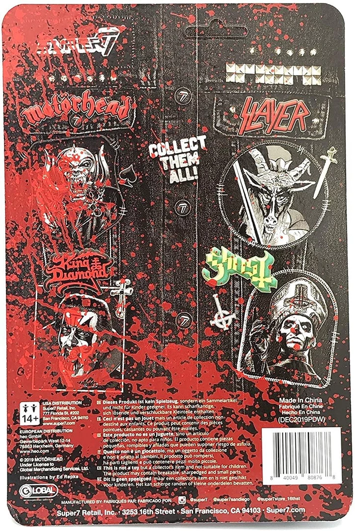 Motorhead War-Pig In Pig Blood Heavy Metal Band ReAction Figure Super7 5 Motorhead War-Pig In Pig Blood Heavy Metal Band ReAction Figure Super7