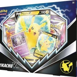 Pokemon TCG Pikachu V Box Trading Card Game Booster Packs Card Games