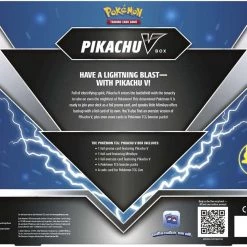 Pokemon TCG Pikachu V Box Trading Card Game Booster Packs Card Games