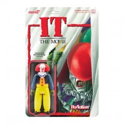 Action Figures IT Monster Pennywise Clown TV Miniseries Stephen King Horror Figure Super7