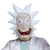 Palamon Rick And Morty: Rick Mask Licensed Costume Accessory Adult Swim Cartoon
