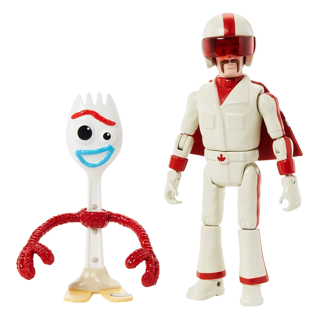 Mattel Action Figures Toy Story 4: Forky & Duke Caboom Figures Disney Pixar 3 Mattel Action Figures Toy Story 4: Forky & Duke Caboom Figures Disney Pixar
