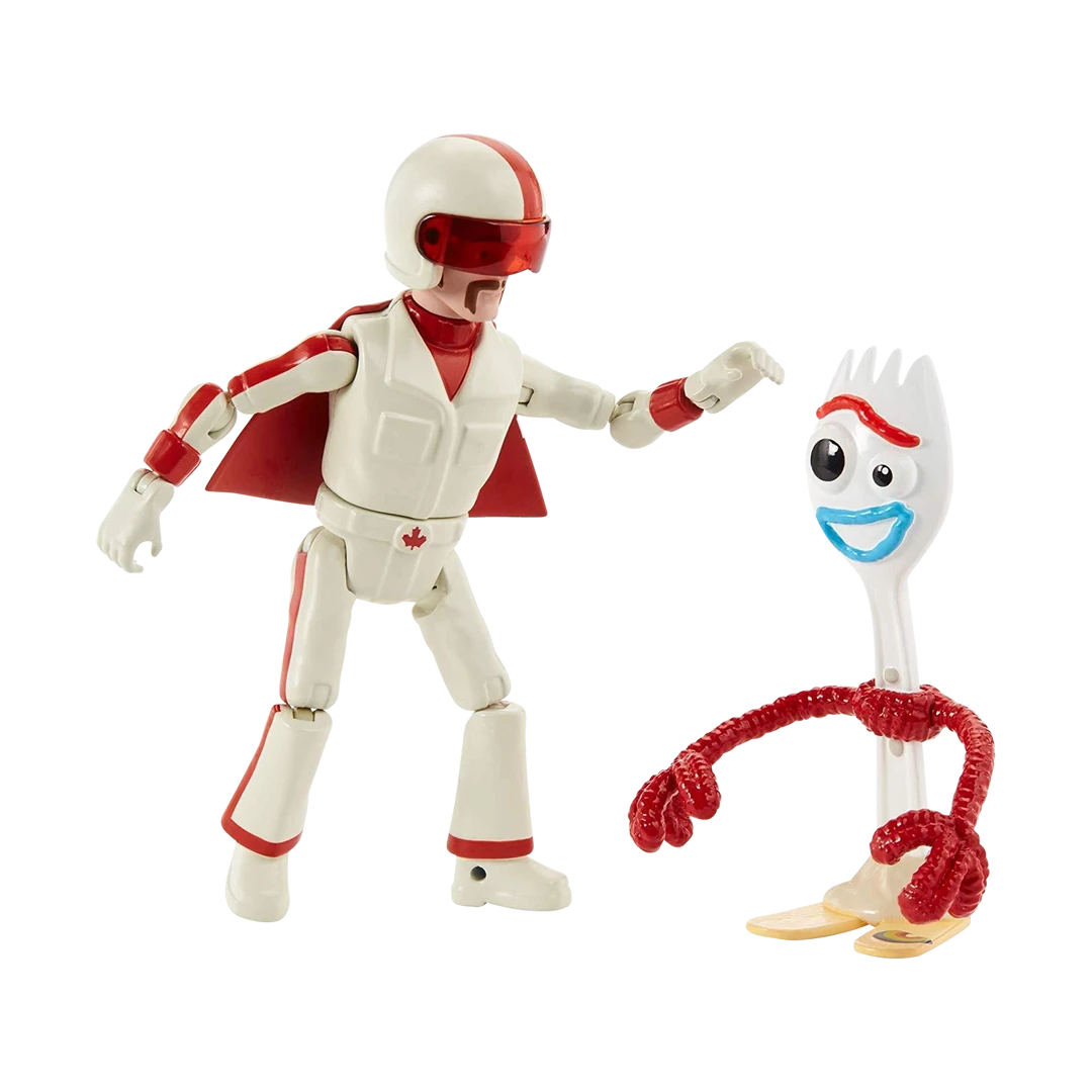 Mattel Action Figures Toy Story 4: Forky & Duke Caboom Figures Disney Pixar 8 Mattel Action Figures Toy Story 4: Forky & Duke Caboom Figures Disney Pixar