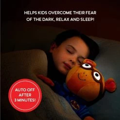 Night Buddies Plush Toys Arthur The Aardvark Nighttime Plush Doll Lights-Up Stuffed Kids Toy PBS TV Character