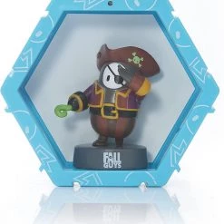 WOW Pods Fall Guys Ecto Pirate Swipe Light-Up Figure Connect For Display Action Figures