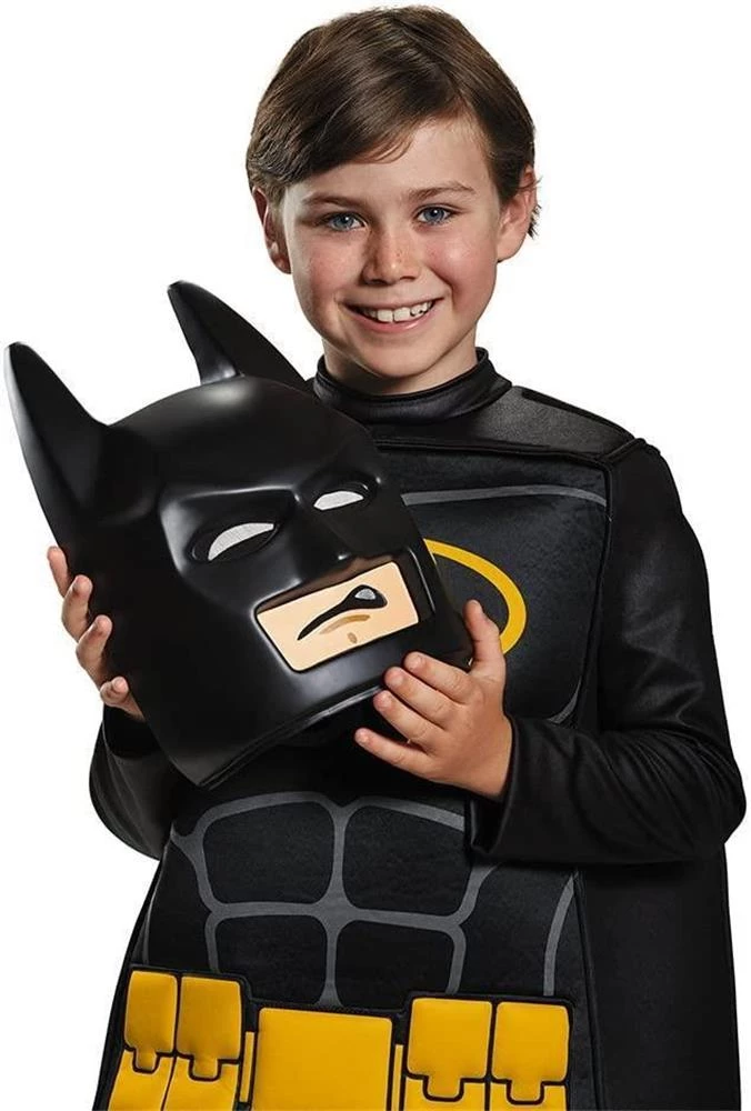 Batman Lego Movie Classic Boys Size L 10/12 Costume DC Universe Disguise Costumes 6 Batman Lego Movie Classic Boys Size L 10/12 Costume DC Universe Disguise Costumes