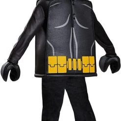 Batman Lego Movie Classic Boys Size L 10/12 Costume DC Universe Disguise Costumes