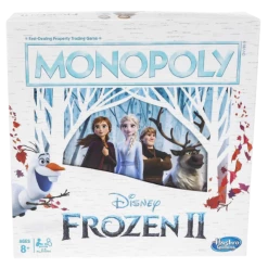 Hasbro Monopoly Disney Frozen 2 Edition Elsa's Ice Power Board Game Journey Board Games