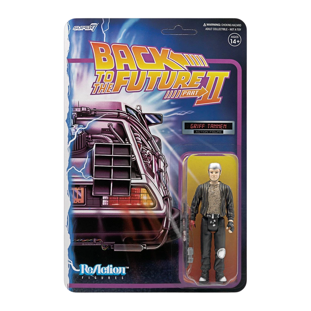 Super7 Back To The Future Part II Griff Tannen Reaction Figure - Articulated (Retro) Action Figures 3 Super7 Back To The Future Part II Griff Tannen Reaction Figure - Articulated (Retro) Action Figures