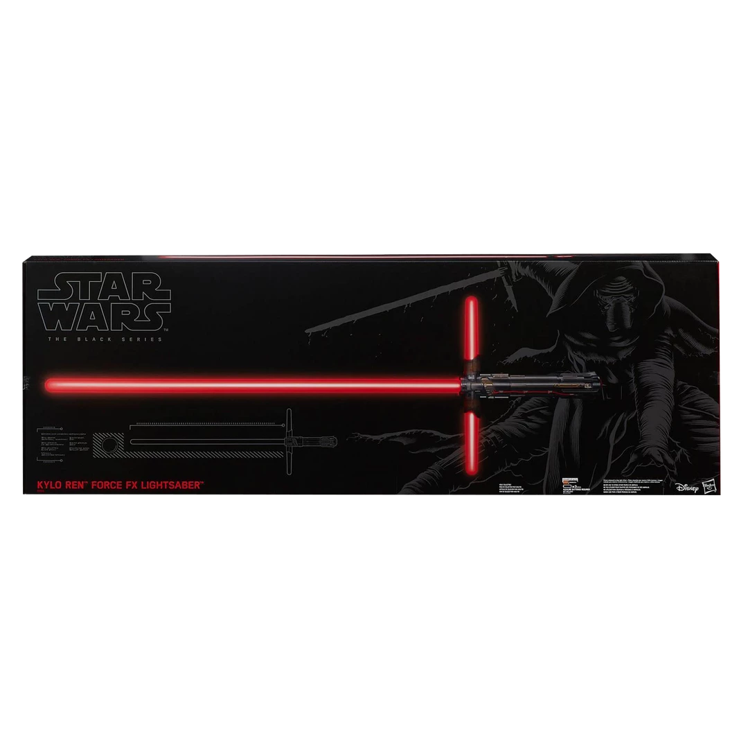 Hasbro Star Wars Black Series Kylo Ren Lightsaber Force FX Awakens Sith Deluxe Dark Side Red 7 Hasbro Star Wars Black Series Kylo Ren Lightsaber Force FX Awakens Sith Deluxe Dark Side Red