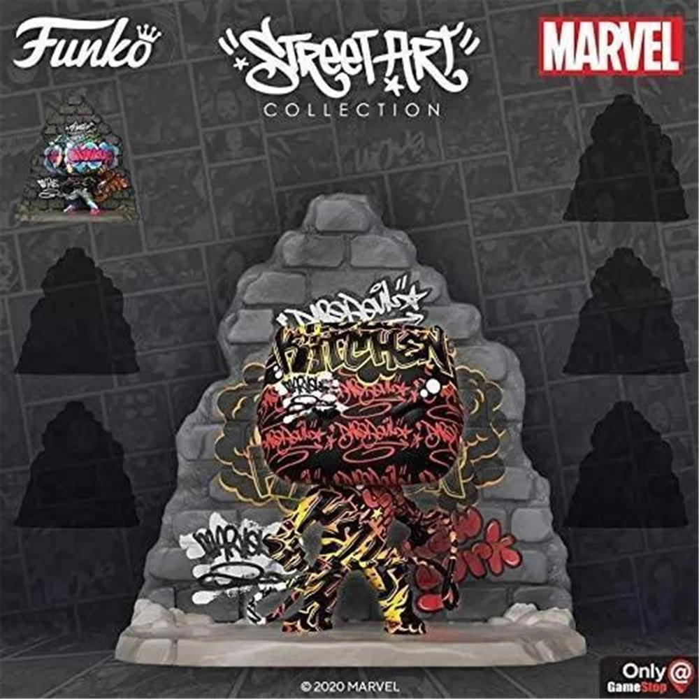 Funko Pop Marvel Daredevil Deluxe Street Art Special Edition Figure 5 Funko Pop Marvel Daredevil Deluxe Street Art Special Edition Figure