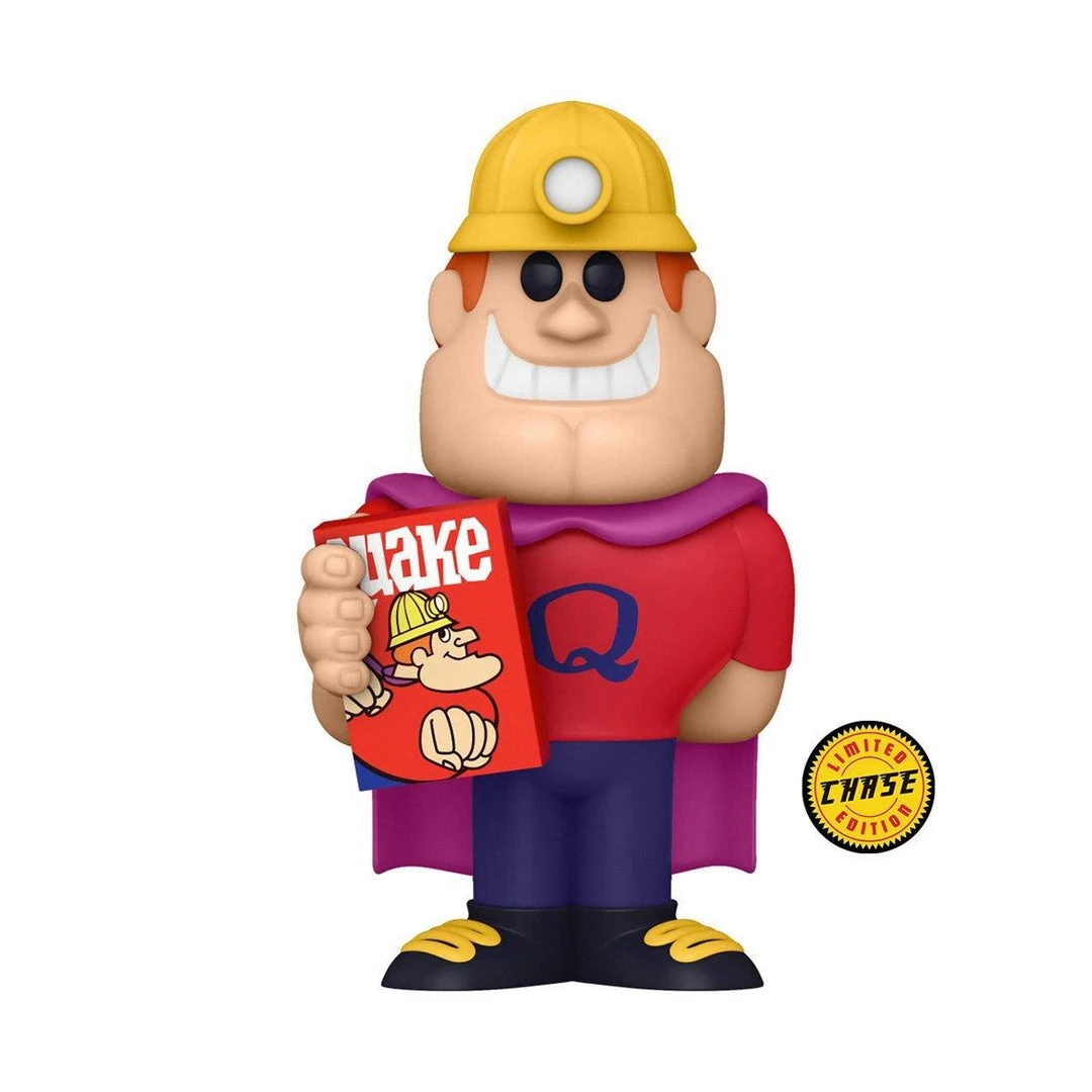 Funko Soda Quaker Oats Quake Vinyl Collectible Cereal Figure Retro Toy Action Figures 5 Funko Soda Quaker Oats Quake Vinyl Collectible Cereal Figure Retro Toy Action Figures