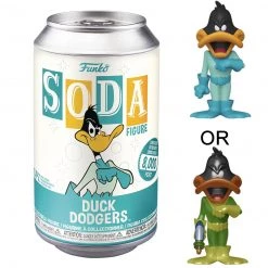 Funko Soda Looney Tunes Duck Dodgers Warner Bros Vinyl Figure Collectible Action Figures