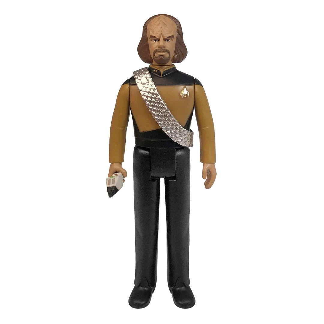 Star Trek The Next Generation Worf Klingon TNG ReAction Figure Super7 4 Star Trek The Next Generation Worf Klingon TNG ReAction Figure Super7
