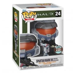Action Figures Funko Halo Spartan Mark VII With BR75 Battle Rifle Xbox Game Figure #24