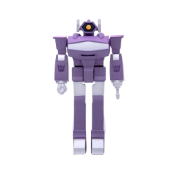 Super 7 Transformers Wave 2 Shockwave Reaction Figure - Articulated (Retro)
