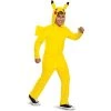 Costumes Pokémon Pikachu Classic Kids Size M 8/10 Costume Hooded Jumpsuit Disguise
