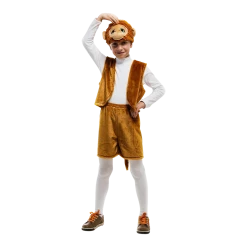5 O'Reet Costumes Monkey Jungle Animal Boys Plush Costume Dress-Up Play Kids - X-Small