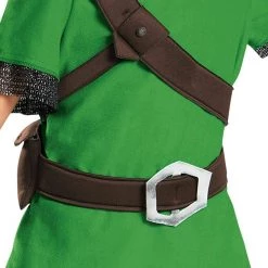 Legend Of Zelda Link Classic Kids Size L 10/12 Nintendo Character Costume Disguise Costumes
