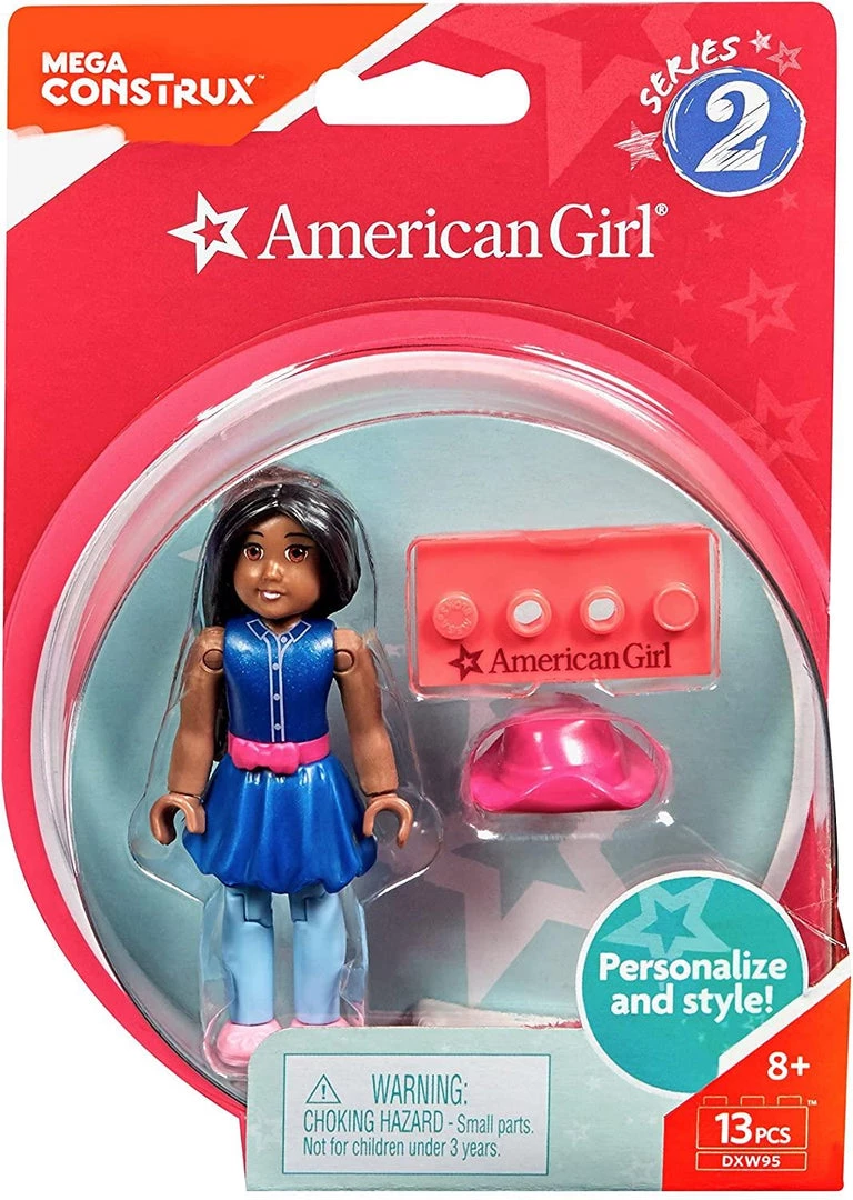 Action Figures Mega Construx Spring Denim Dream American Girl Series 2 Figure DXW95 4 Action Figures Mega Construx Spring Denim Dream American Girl Series 2 Figure DXW95