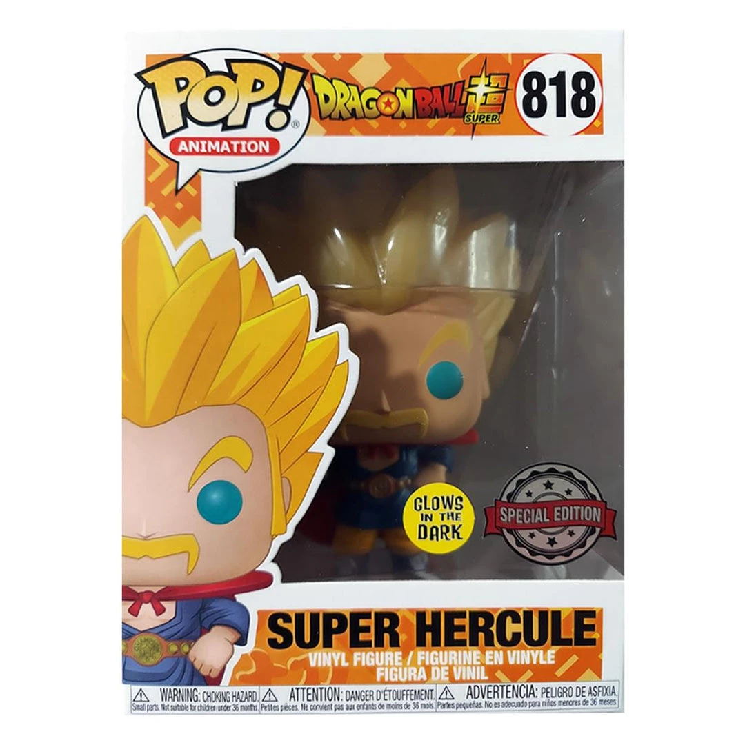 Funko Pop Dragon Ball Super Hercule Special Edition Glow In Dark Figure Animation 4 Funko Pop Dragon Ball Super Hercule Special Edition Glow In Dark Figure Animation