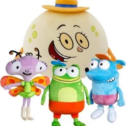 Action Figures Lets Go Luna! Andy Hopper The Green Frog Plush Doll PBS Kids Cartoon Animated Figure Mighty Mojo
