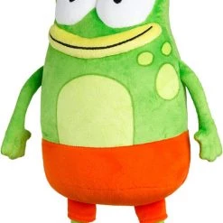 Action Figures Lets Go Luna! Andy Hopper The Green Frog Plush Doll PBS Kids Cartoon Animated Figure Mighty Mojo