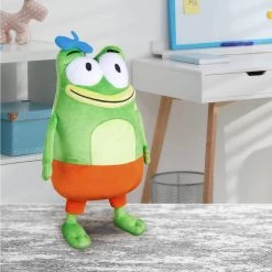 Action Figures Lets Go Luna! Andy Hopper The Green Frog Plush Doll PBS Kids Cartoon Animated Figure Mighty Mojo