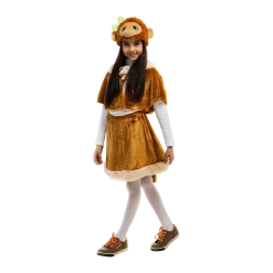 5 O'Reet Monkey Jungle Animal Girls Plush Costume Dress-Up Play Kids - X-Small 10 5 O'Reet Monkey Jungle Animal Girls Plush Costume Dress-Up Play Kids - X-Small