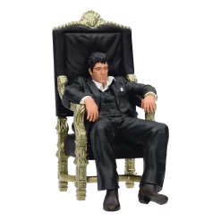 Scarface: Tony Montana Throne Movie Icon Edition Figure Statue SD Toys Action Figures