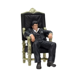 Scarface: Tony Montana Throne Movie Icon Edition Figure Statue SD Toys Action Figures