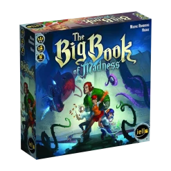 Iello The Big Book Of Madness Board Game Elemental College Library Monsters
