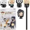 Harry Potter Pencil Toppers 5pk Bellatrix Death Eater Voldemort Lucius Draco PMI International